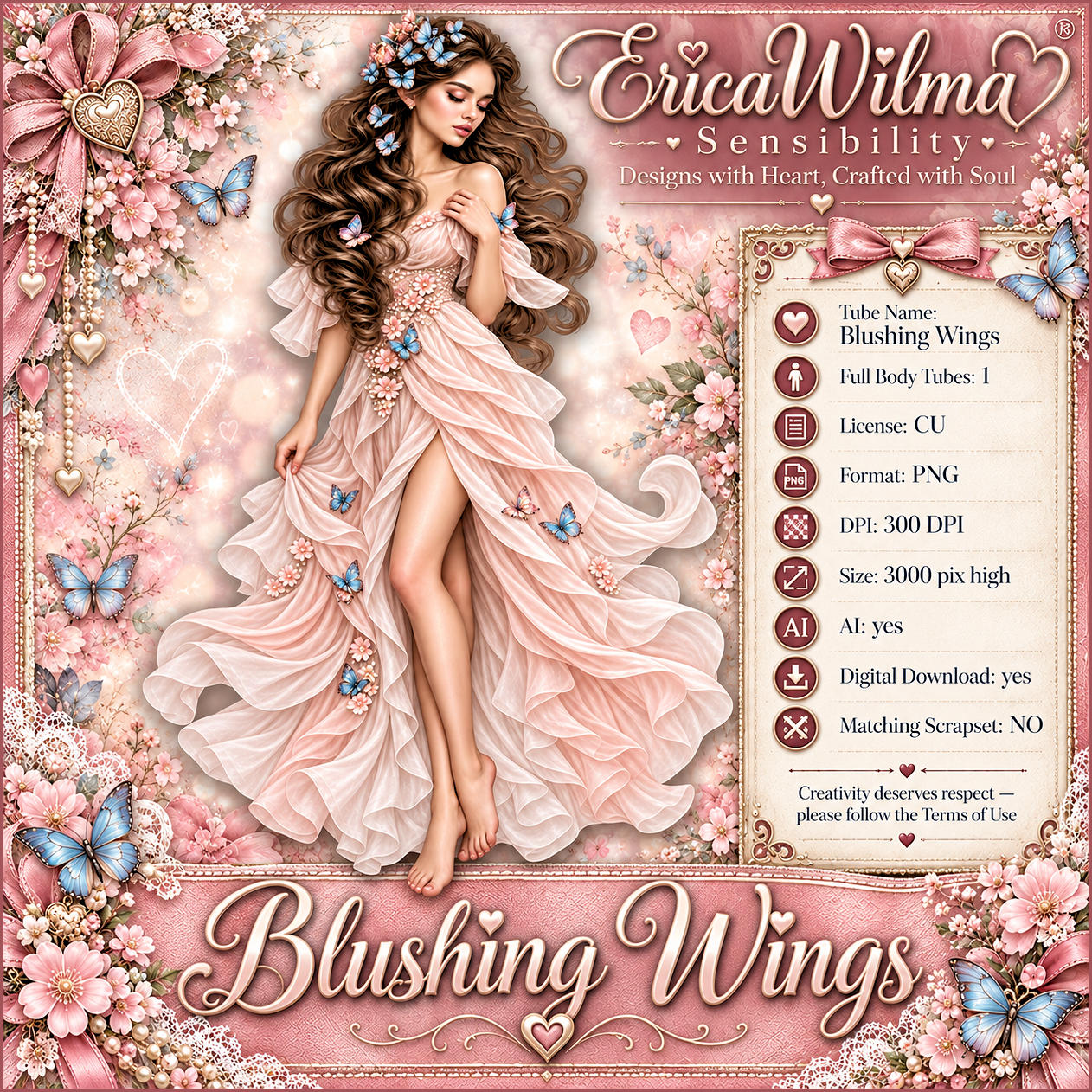 (image for) EW AI Tube - Blushing Wings 2026